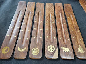 Incense Cones Sticks Incense Holders Backflow Burners: Wooden Incense Holders