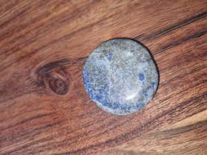 Flat Stones Worry Stone: Lapis Lazuli Flat Stone