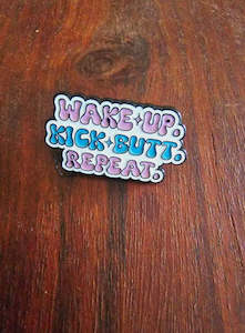 Pins Broach: Wake Up Bag Pin