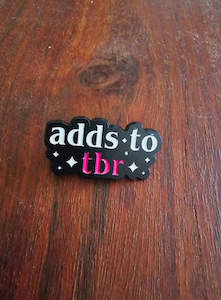 Pins Broach: Adds To TBR Bag Pin