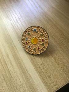 Pins Broach: Good Things Bag Pin