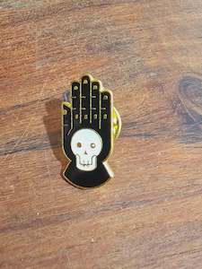 Pins Broach: Palmestry Hand Bag Pin