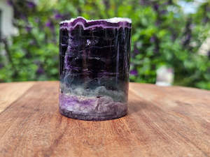 Rainbow Fluorite Lamp Shade