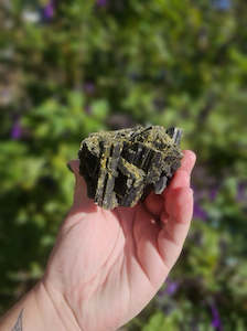 Green Tourmaline Raw Specimen
