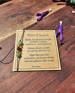 Bracelets: Good Luck Adjustable Bracelet