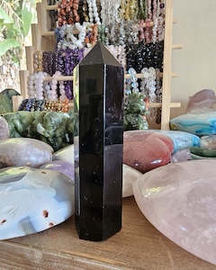 Black Obsidian Point
