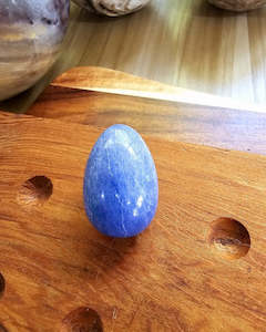 Blue Quartz Egg