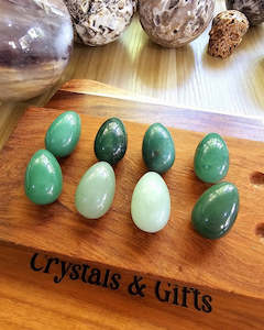Hearts Available: Green Aventurine Egg