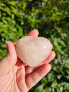 Rose Quartz Heart