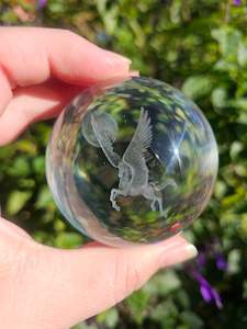 Pegasus Glass Sphere