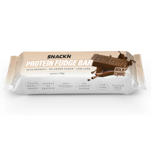 Candy & Chocolate: Snack'n Protein Fudge Bar - Chocolate 40g - Clearance