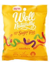 Candy & Chocolate: 99% Sugar Free Jelly Snakes - 90g
