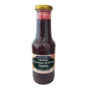 Sauces Dressings Syrups: Boysenberry & Orange Topping 300ml