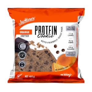 Biscuits Cookies Cakes: Orange Choc Chip Protein Cookie 60g