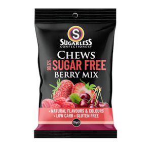 Lollies: Berry Mix Chews 70g - Buy in Bulk and SAVE!