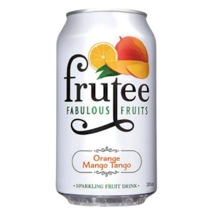 Drinks Tonics: Orange Mango Tango Sparkling Fruit Drink 330ml