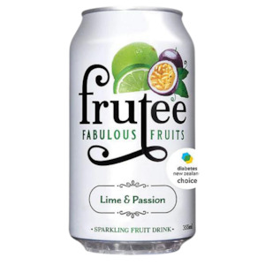 Drinks Tonics: Lime & Passion Sparkling Fruit Drink 350ml