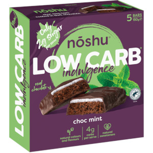 Noshu: Low Carb Indulgence Choc Mint 5 Pack