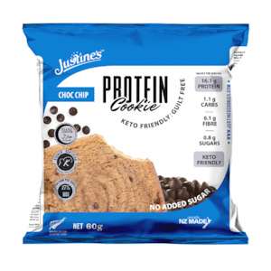 Justines: Choc Chip Protein Cookie 60g