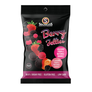 Sugarless: Berry Jellies 70g - Buy in Bulk and SAVE!