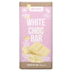 White Choc Bar 100g