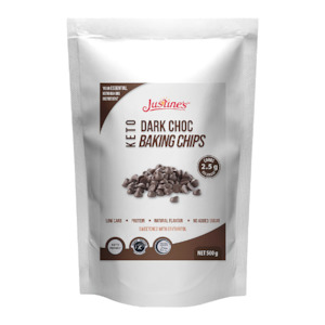 Keto Dark Choc Baking Chips 500g