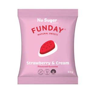 Keto: Strawberry and Cream Flavoured Gummies 50g