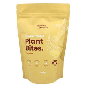 Biscuits Cookies Cakes: Premium Plant Protein Bites - Banoffee 300g