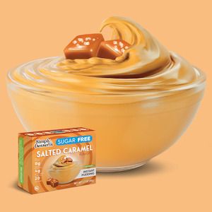 Keto: Salted Caramel Sugar Free Instant Pudding 48g
