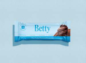 Chocolate Carob: Choc Fudge Betty Bar Betty Protein Bar