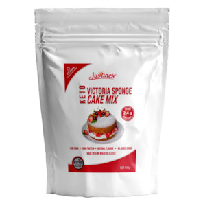 Justines Cookies: Justine's Keto Victoria Sponge Cake Mix