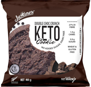 Justines Cookies: Justine's Keto & Vegan Crunch Cookie (Sold in boxes of 12)