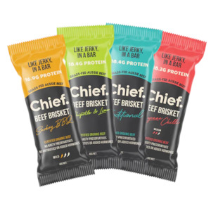 We Are Chief: CHIEF  ORGANIC GRASS-FED BEEF BAR SAMPLE PACK - TRY BEFORE YOU RANGE!