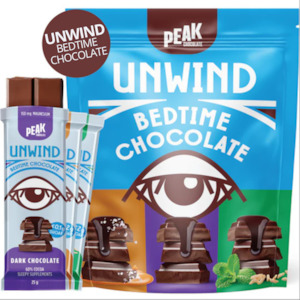 PEAK CHOCOLATE UNWIND  Box of 14 bars