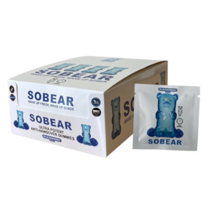 SOBEAR Hangover Gummies Single Serves (Sold in box of 50)