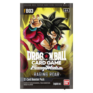 Dragon Ball Super Fusion World Raging Roar FB03 Booster Pack