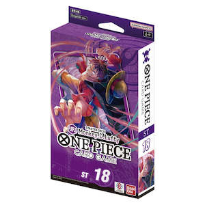 One Piece Card Game Starter Deck - (Purple) Monkey.D.Luffy [ST-18]