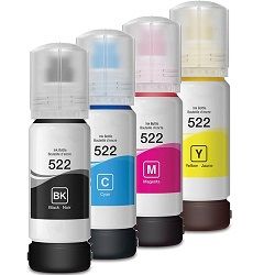 Universal Dye Ink of Epson T522 Refill 4-Bottles