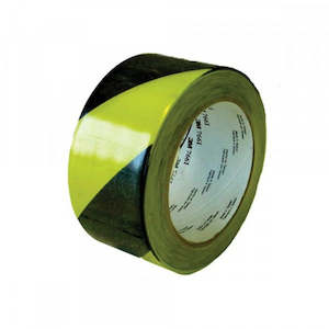 3m: SCOTCH 766 HAZARD WARNING TAPE 50mmX30M