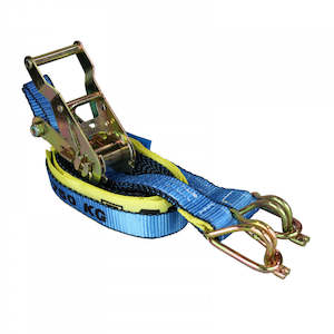 2 Pack Tie Down 750Kg x 5M Industrial Ratchet