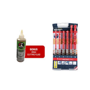 Alpen: Alpen 1/4" Hex Multicut ATM 6 Set 6 Pcs., Ø 4 - 10mm