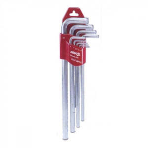 Amf: Ball End Hex Key Set .050" To 3/8"