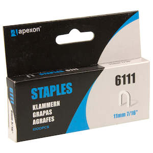 Apexon: Apexon Staple - 11mm 1000PC (T18 - 7/16" )