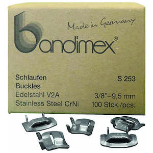 Bandimex: Bandimex S253 Buckles 3/8in (100Pc)