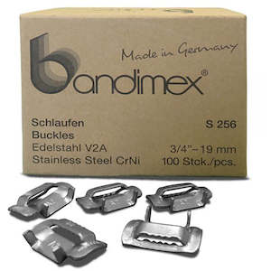Bandimex: Bandimex S256 Buckles 3/4in (100 Pc)