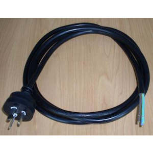 Altona: Lead Power Tool C/w 3 Pin B/E 10A Plug At One End And Bare Strip At Other