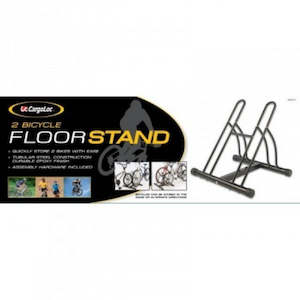Cargoloc: Bicycle Floor Stand - Holds 2 Bikes Cargoloc