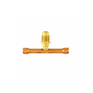 C D: C&D Copper Access Tee Valves - 1/4 Inch