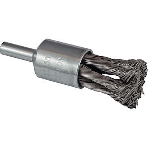 L3 Wire Brushes: Itm Twist Knot End Brush Stainless Steel 25mm