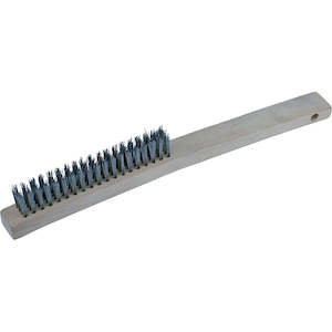 Itm Wire Brush 353mm - 4 Row Steel